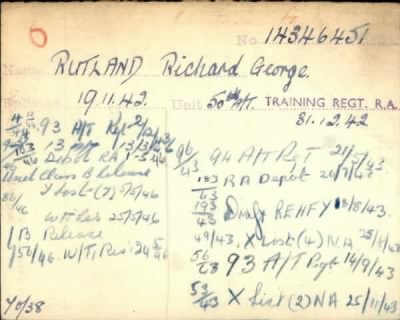 Thumbnail for Richard George > Rutland, Richard George (14346451)