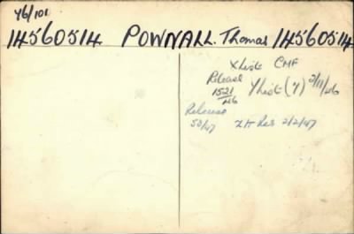 Thomas > Pownall, Thomas (14560514)