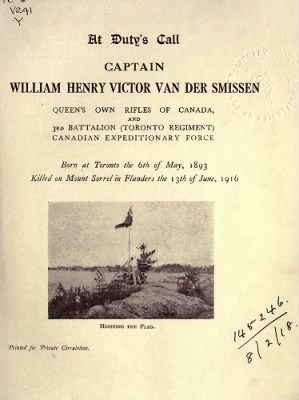 Thumbnail for Unit History > 1893-1916 Queen's Own Rifles of Canada and 3rd Battalion