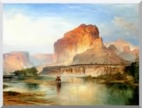 Thumbnail for Cliffs of Green River WY,  Thomas Moran.jpg