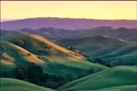 Thumbnail for Sunset Light on Green Hills in Spring.jpg