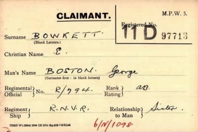 Thumbnail for 013/0047/BOW-BOX > Boston, George (R/794)