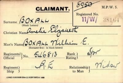 Thumbnail for 013/0047/BOW-BOX > Boxall, William E (546813)