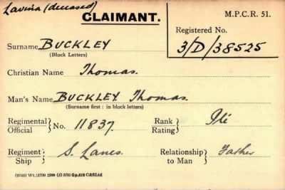 Thumbnail for 014/0061/BUC-BUM > Buckley, Thomas (11837)