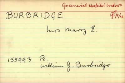 Thumbnail for 015/0062/BUM-BUR > Burbridge, William J (155993)