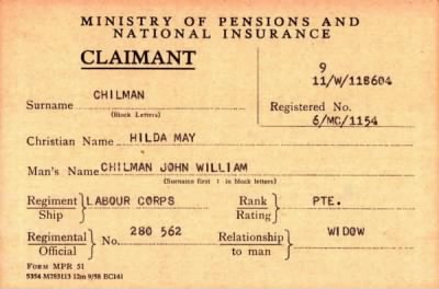 Thumbnail for 015/0080/CHA-CHI > Chilman, John William (280562)