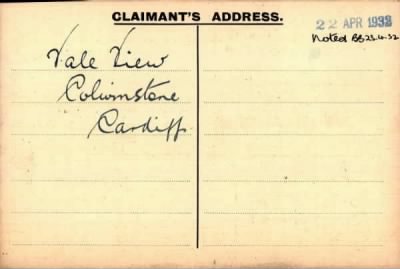 Thumbnail for 019/0112/DAV-DAV > Powell, William George (WR/316826)