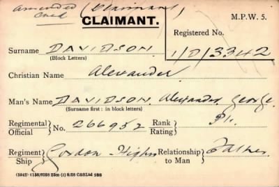 Thumbnail for 019/0112/DAV-DAV > Davidson, Alexander George (266952)