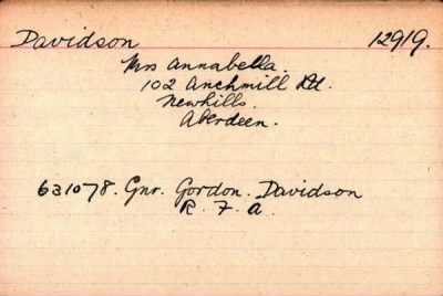 Thumbnail for 019/0112/DAV-DAV > Davidson, Gordon (631078)