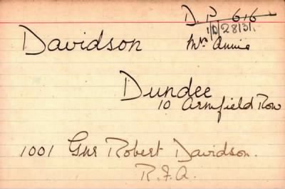 Thumbnail for 019/0112/DAV-DAV > Davidson, Robert (1001)