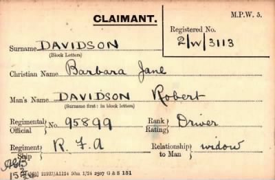 Thumbnail for 019/0112/DAV-DAV > Davidson, Robert (95899)