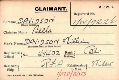 Thumbnail for 019/0112/DAV-DAV > Davidson, William (47402)