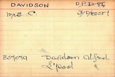 Thumbnail for 019/0112/DAV-DAV > Davidson, Alfred (357079)