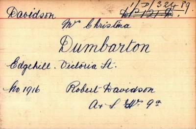 Thumbnail for 019/0112/DAV-DAV > Davidson, Robert (1916)