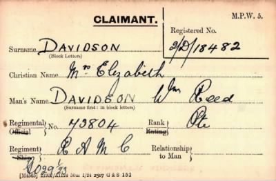 Thumbnail for 019/0112/DAV-DAV > Davidson, Wm Reed (73804)