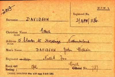 Thumbnail for 019/0112/DAV-DAV > Davidson, John William (737)