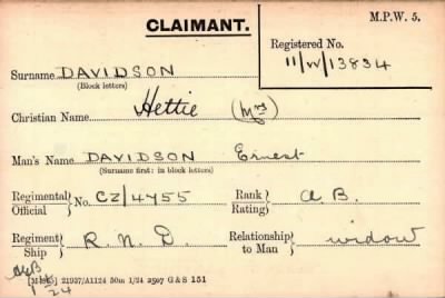 Thumbnail for 019/0112/DAV-DAV > Davidson, Ernest (CZ/4755)