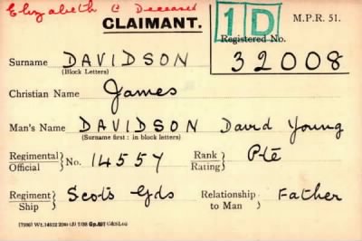 Thumbnail for 019/0112/DAV-DAV > Davidson, David Young (14557)