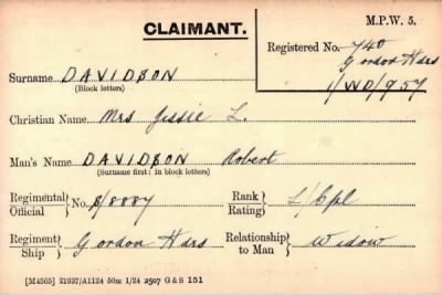 Thumbnail for 019/0112/DAV-DAV > Davidson, Robert (S/8887)