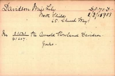 Thumbnail for 019/0112/DAV-DAV > Davidson, Arnold Rowland (31121/41607)