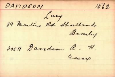 Thumbnail for 019/0112/DAV-DAV > Davidson, R H (30511)