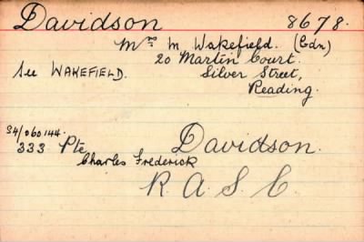 Thumbnail for 019/0112/DAV-DAV > Davidson, Charles Frederick (S4/060144 333)