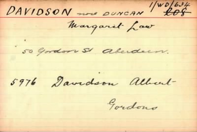 Thumbnail for 019/0112/DAV-DAV > Davidson, Albert (5976)