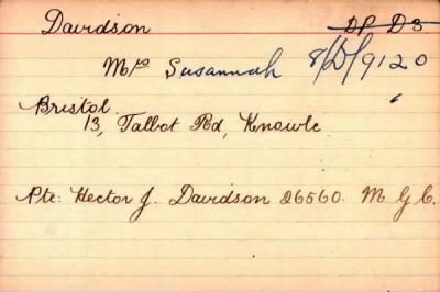 Thumbnail for 019/0112/DAV-DAV > Davidson, Hector J (26560)