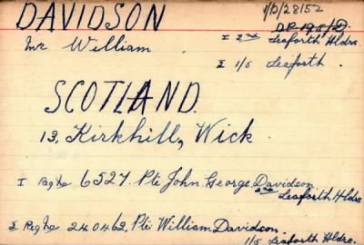 Thumbnail for 019/0112/DAV-DAV > Davidson, John George, William (6527, 240462)