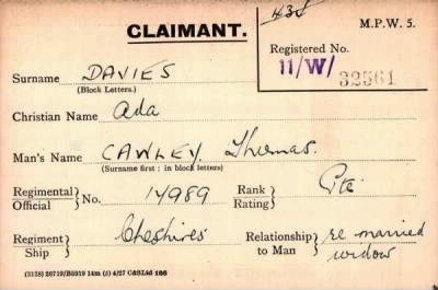 Thumbnail for 019/0112/DAV-DAV > Cawley, Thomas (17989)