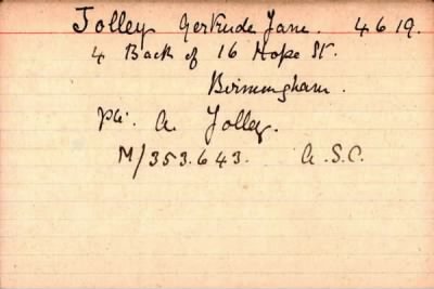 Thumbnail for 037/0226/JOH-JON > Jolley, A (M/353643)