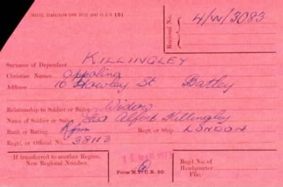 Thumbnail for 040/0238/KID-KIN > Killingley, Geo Alfred (38113)