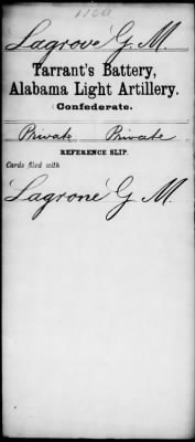 Thumbnail for G. M. > Lagrove, G. M.