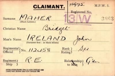 Thumbnail for 047/0278/MAG-MAI > Ireland, John (112458)