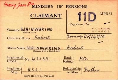 Thumbnail for 047/0278/MAG-MAI > Mainwaring, Robert (43350)