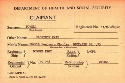 Thumbnail for 058/0349/POT-POW > Powell, Benjamin Charles (10758)