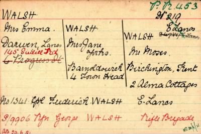 Thumbnail for 070/0445/WAL-WAL > Walsh, Frederick, George (1341, S/9906)