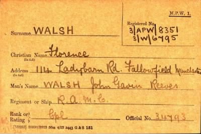 Thumbnail for 070/0445/WAL-WAL > Walsh, John Gavin Reeves (34793)