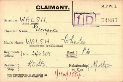 Thumbnail for 070/0445/WAL-WAL > Walsh, Charles (240308)