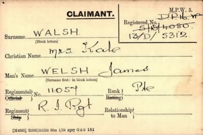 Thumbnail for 070/0445/WAL-WAL > Walsh, James (11057)