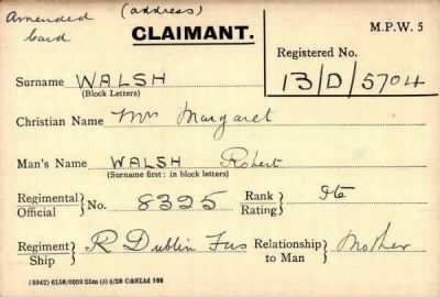 Thumbnail for 070/0445/WAL-WAL > Walsh, Robert (8325)