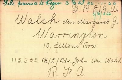 Thumbnail for 070/0445/WAL-WAL > Walsh, John Wm (112322)