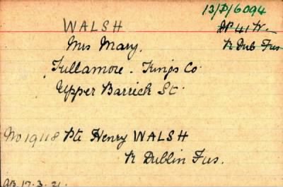 Thumbnail for 070/0445/WAL-WAL > Walsh, Henry (19118)