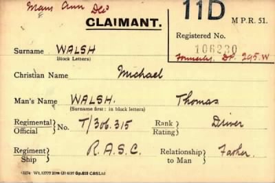 Thumbnail for 070/0445/WAL-WAL > Walsh, Thomas (T/306315)