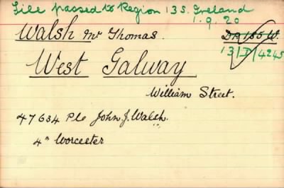 Thumbnail for 070/0445/WAL-WAL > Walsh, John J (47634)