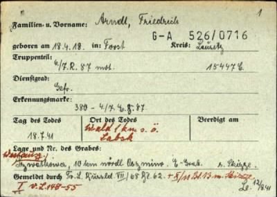 Friedrich > Arndt, Friedrich (G-A 526/0716)