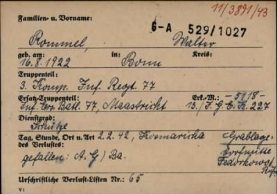 Thumbnail for Walter > Rommel, Walter (G-A 529/1027)