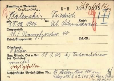 Thumbnail for Friedrich > Balenski, Friedrich (G-B 324/0605)