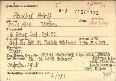 Thumbnail for Adolf > Pöschel, Adolf (G-A 713/1172)