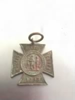 Thumbnail for 1888 Grand Army of the Republic womans badge Sidney Bryon Brown's wife.jpg